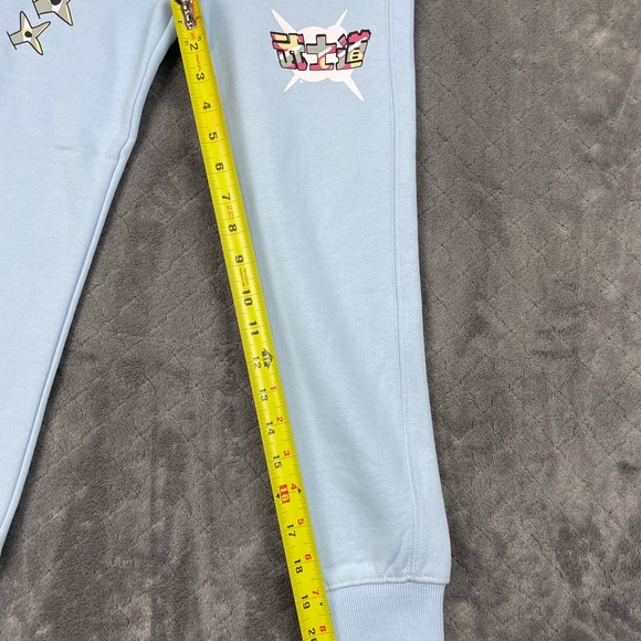 Jordan Craig Kids Sky Blue Graphic Joggers - Picture 5 of 9